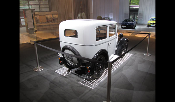 BMW Dixi 315 PS DA4 Saloon 1927 - 1931 rear